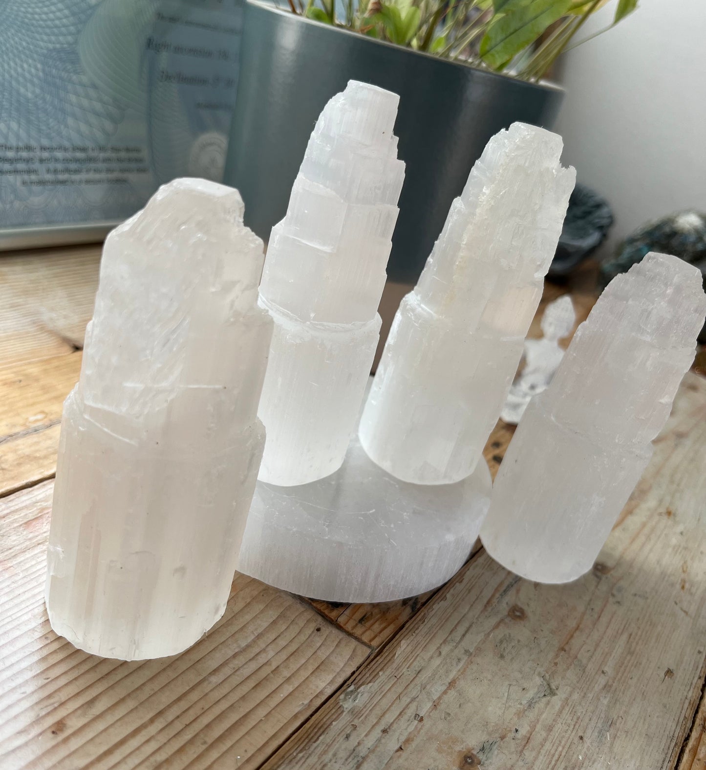 Selenite Towers, Chunky | Crown Chakra | Third Eye | Charging Energy