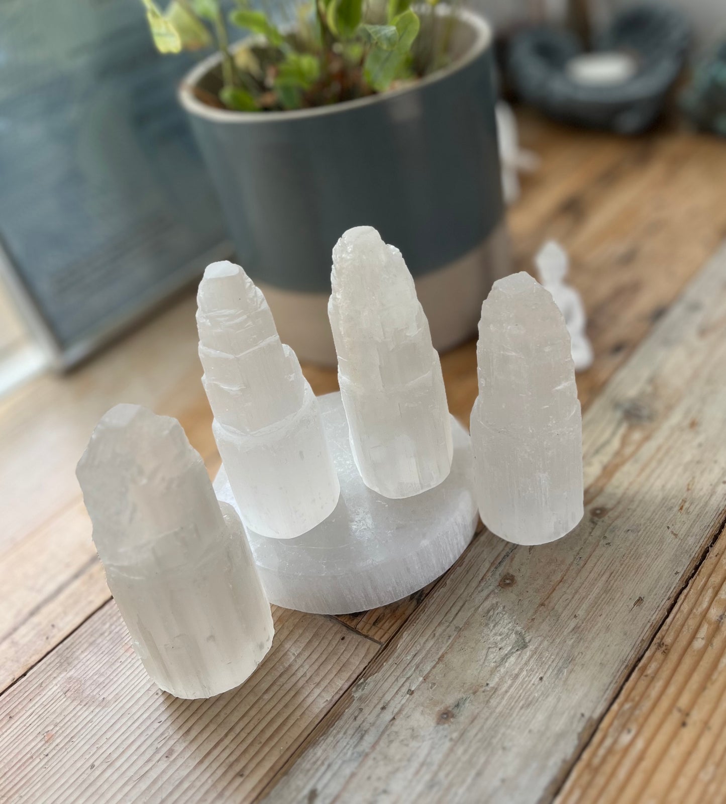 Selenite Towers, Chunky | Crown Chakra | Third Eye | Charging Energy