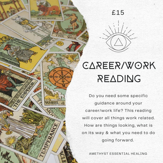 Career/Work Tarot Reading - Amethyst Essential Healing