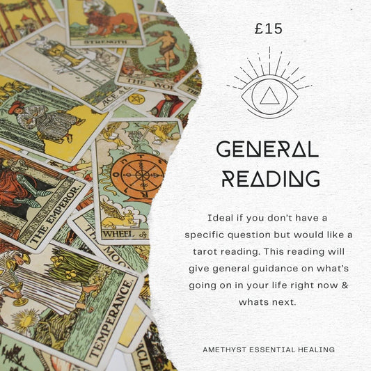 General Tarot Reading - Amethyst Essential Healing