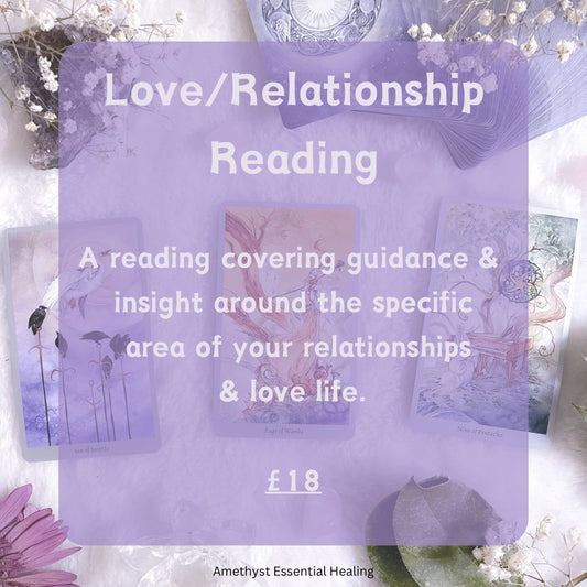 Love/Relationship Tarot Reading - Amethyst Essential Healing