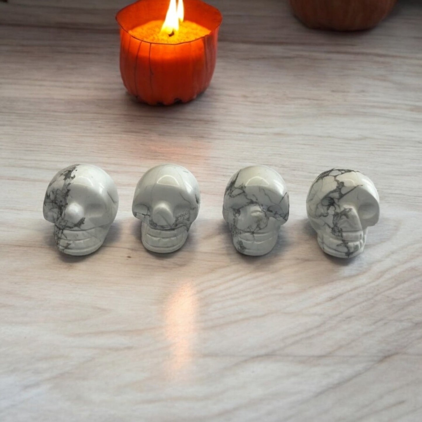 Mini Crystal Skulls - Amethyst Essential Healing