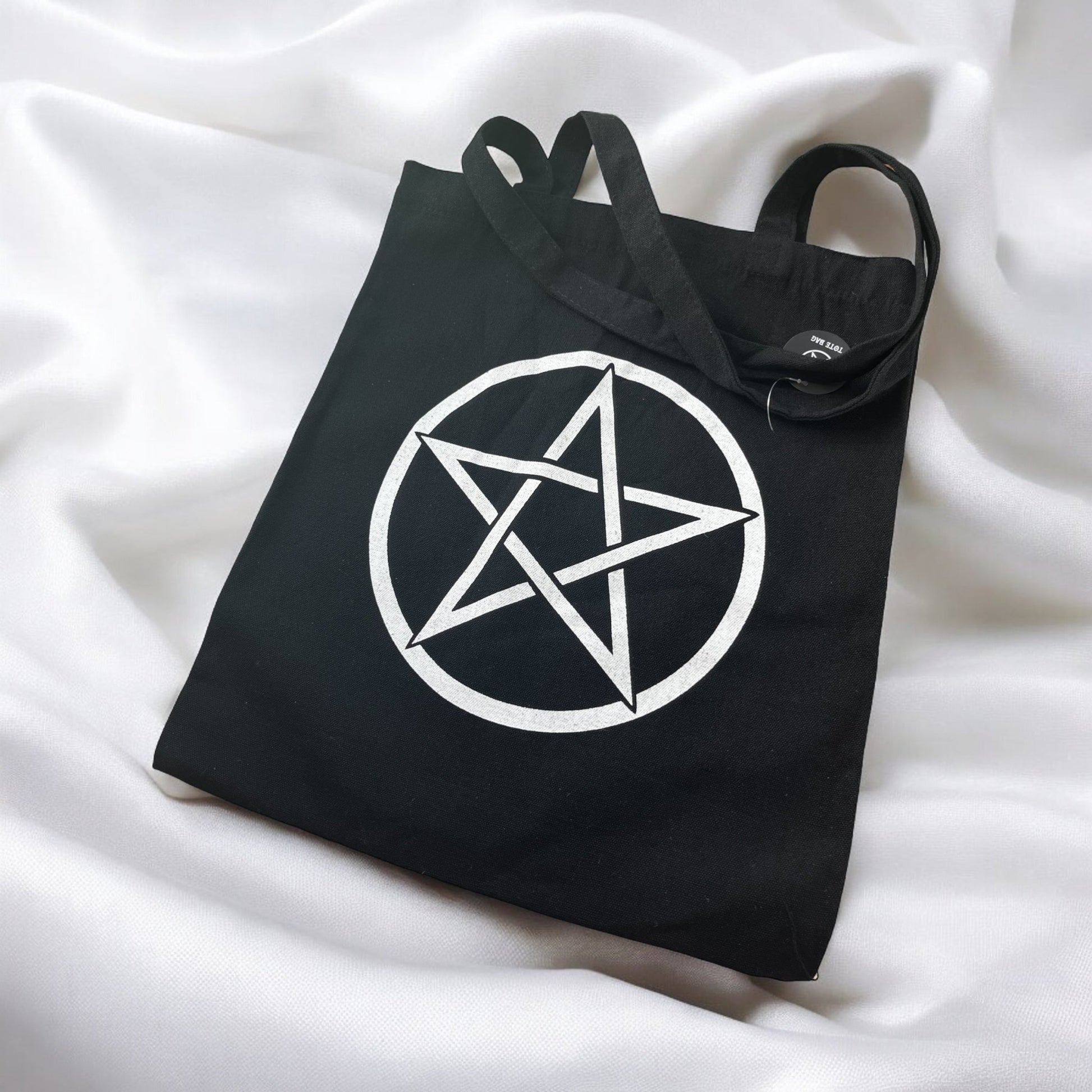 Spiritual Polycotton Tote Bag - Amethyst Essential Healing